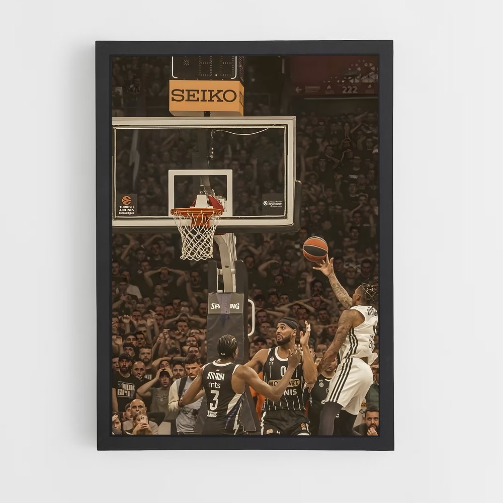 Poster Virtus de bologna – affiche Basketball (vue 2)